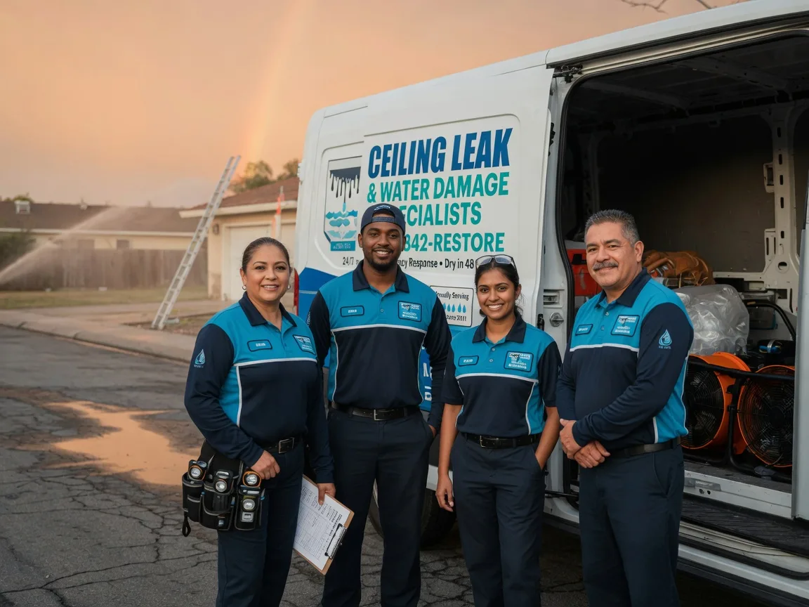 Ceiling Leak Cleanup company in Hollow Rock, TN
